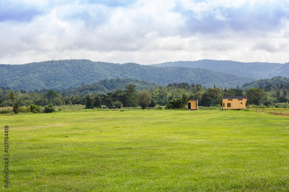 Obraz premium open fields at north Thailand