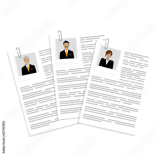 Curriculum vitae concept