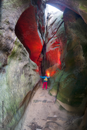 Fire gorge in Bubnyshche photo