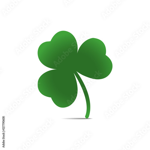 Clover leaf icon. Vector illustration