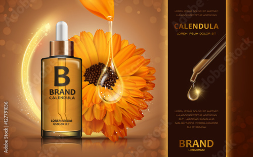 Calendula skin toner ads