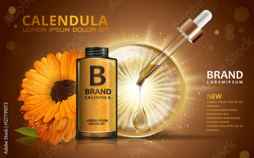 Calendula skin toner ads