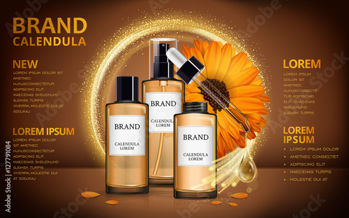 Calendula skin toner ads