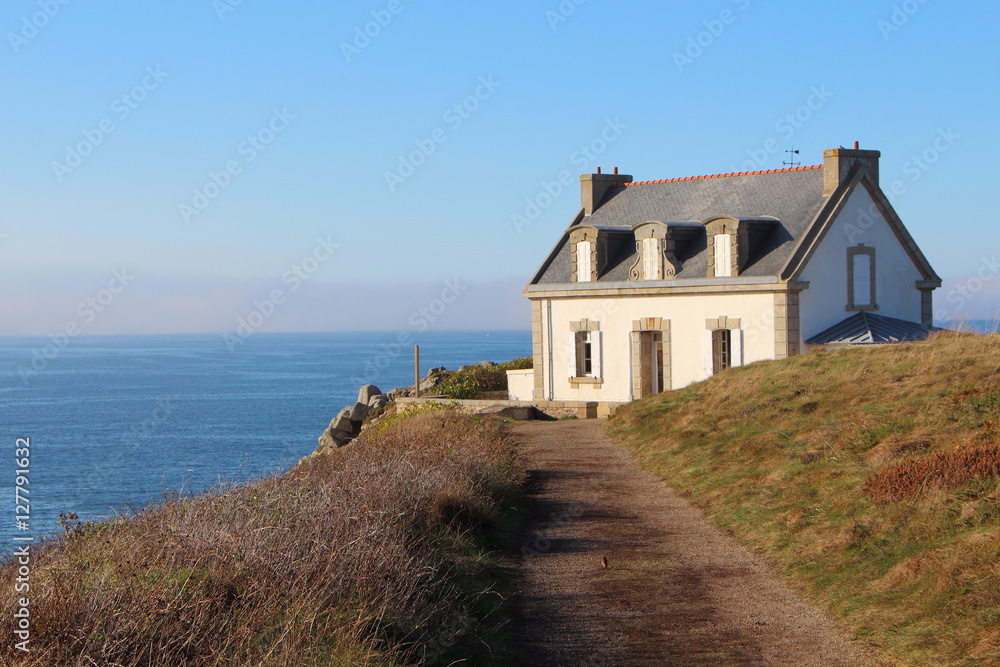 Maison phare de la pointe du Millier à Beuzec Cap Sizun Maison phare de la pointe du Millier à Beuzec Cap Sizun