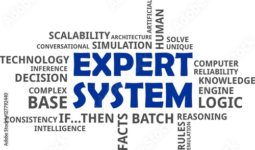 word cloud - expert system