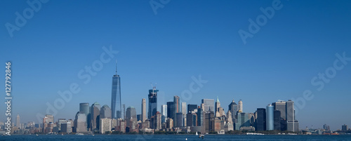 Vue sur Manhattan depuis Liberty Island © IDN