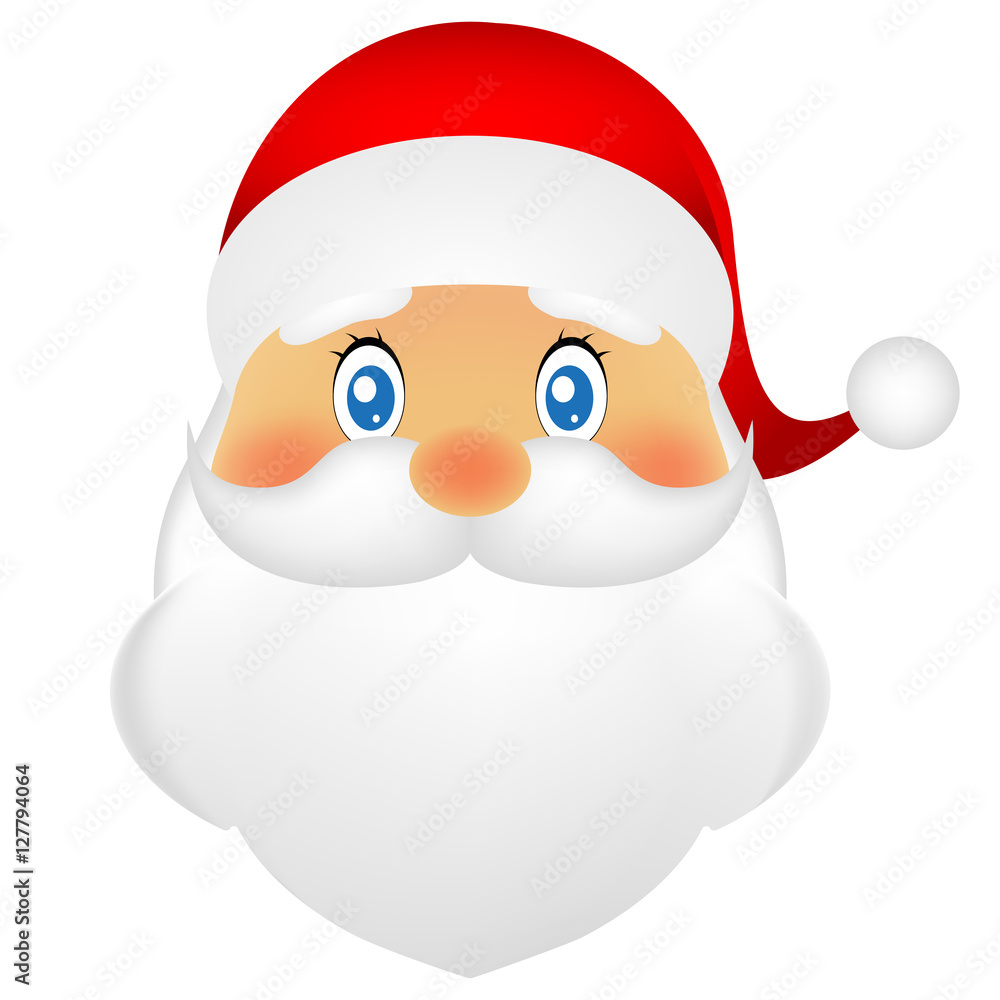 Santa Claus on a white background Santa Claus on a white background