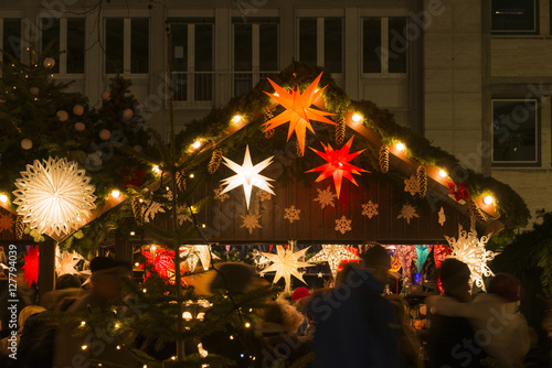 Deutschland, Baden-Württemberg, Karlsruhe, Weihnachtsmarkt