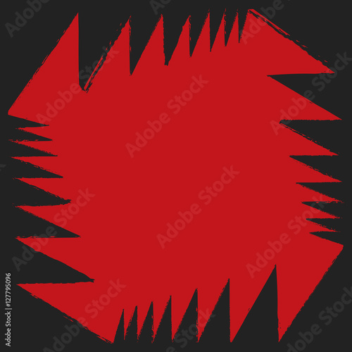 Red black angle aggressive colorful strong abstract background. Seamless pattern vector. Geometric design.