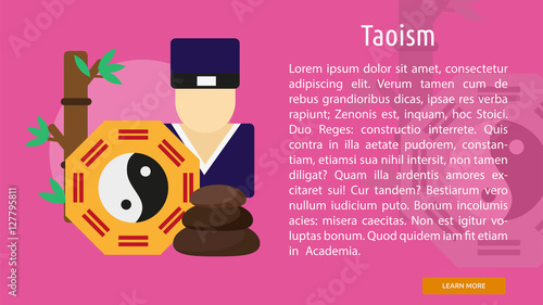Taoism Conceptual Banner