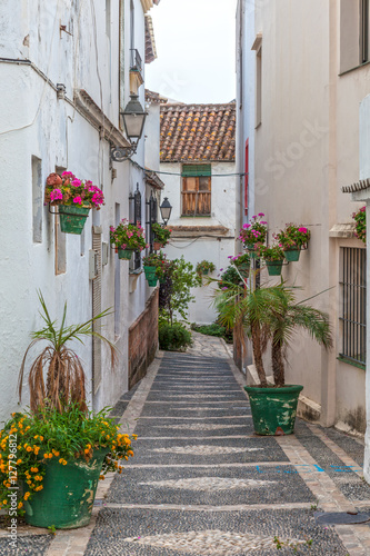 Narrow street in Spain