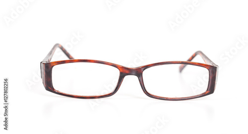 Fototapeta Naklejka Na Ścianę i Meble -  Eye Glasses Isolated on White background