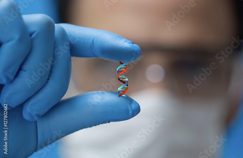 dita, mano, dna, scienza, biologia photo