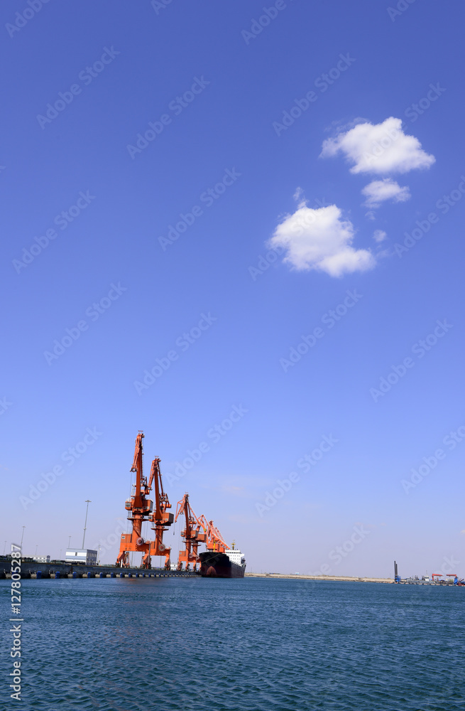 Fototapeta premium Freight terminal