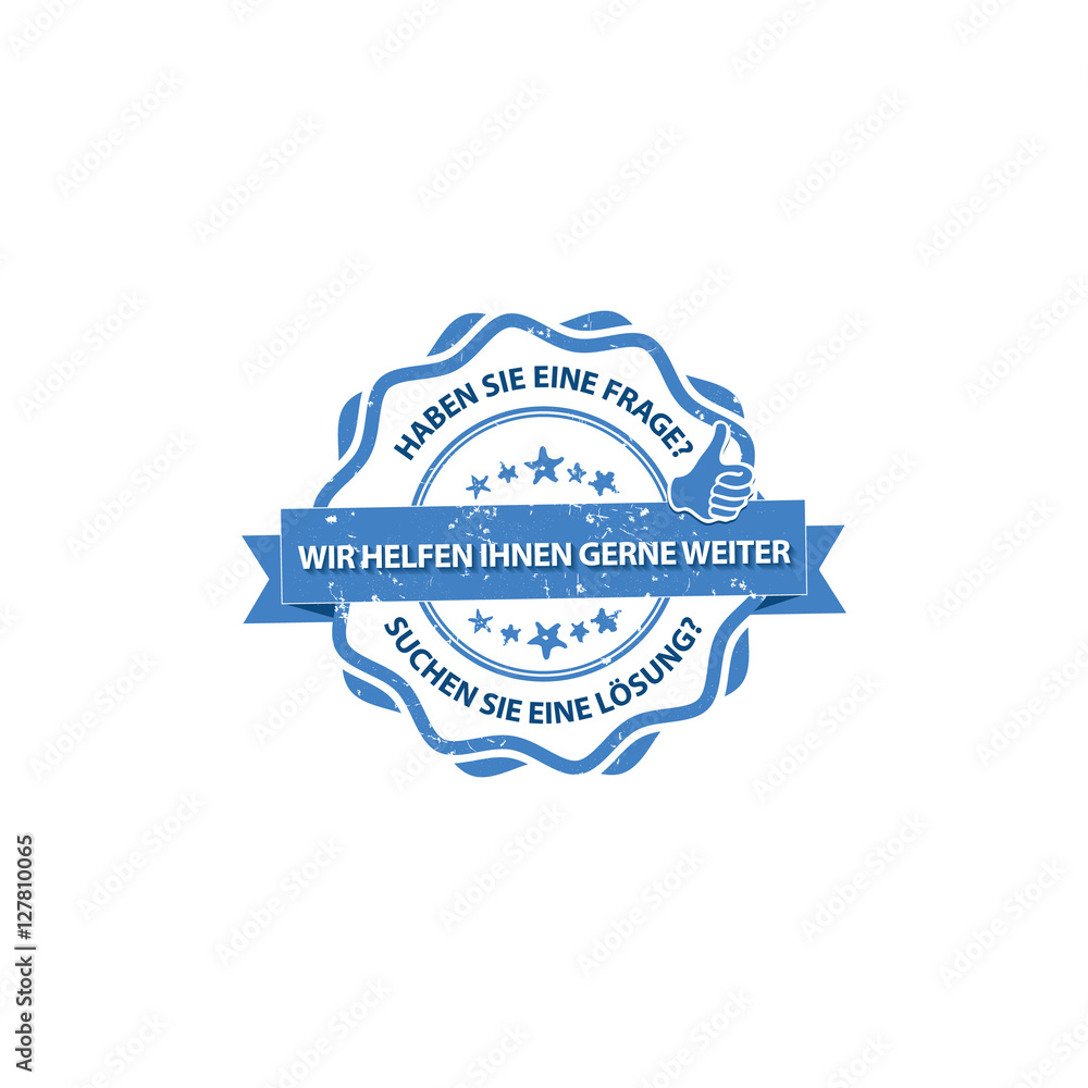 Haben Sie eine Frage? Suchen Sie eine Lösung? Wir Helfen Ihnen gerne weiter - Grunge blauen Stempel für Experten / Beratung (Finanz-) Unternehmen. Druckfarben verwendet, Haben Sie eine Frage? Suchen Sie eine Lösung? Wir Helfen Ihnen gerne weiter - Grunge blauen Stempel für Experten / Beratung (Finanz-) Unternehmen. Druckfarben verwendet,