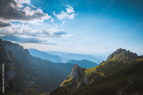 Fototapeta Naklejka Na Ścianę i Meble -  Tatra Mountains national park in Zakopane