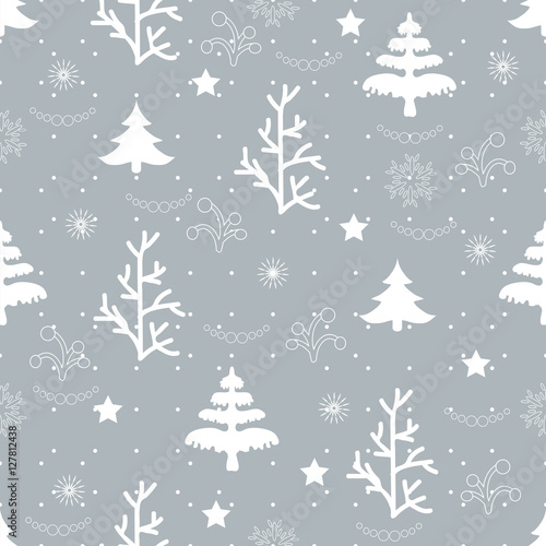 Christmas winter background