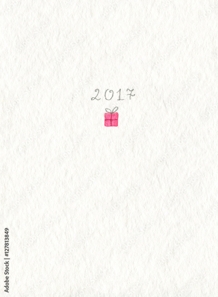 Christmas background. Watercolor illustration Christmas background. Watercolor illustration