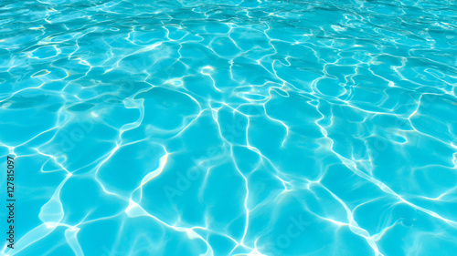 Beautiful Rippled water in pool
