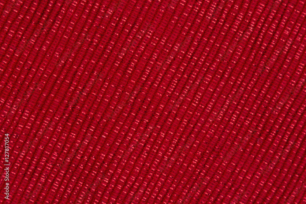 Sparkly red fabric background