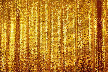 Beautiful golden glitter background