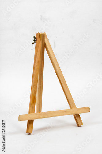 blackboard and Stand Photos on white background