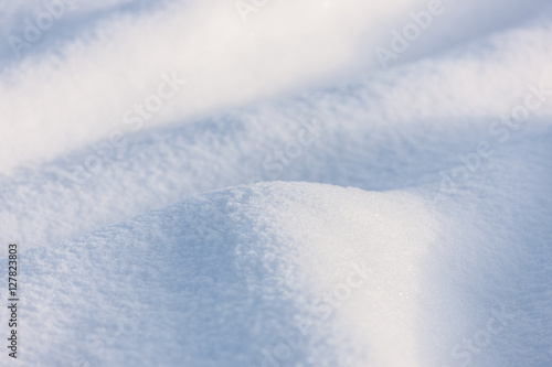 snow background close up © Maslov Dmitry