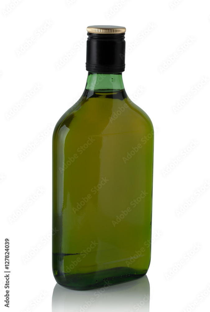 flat green bottle flat green bottle
