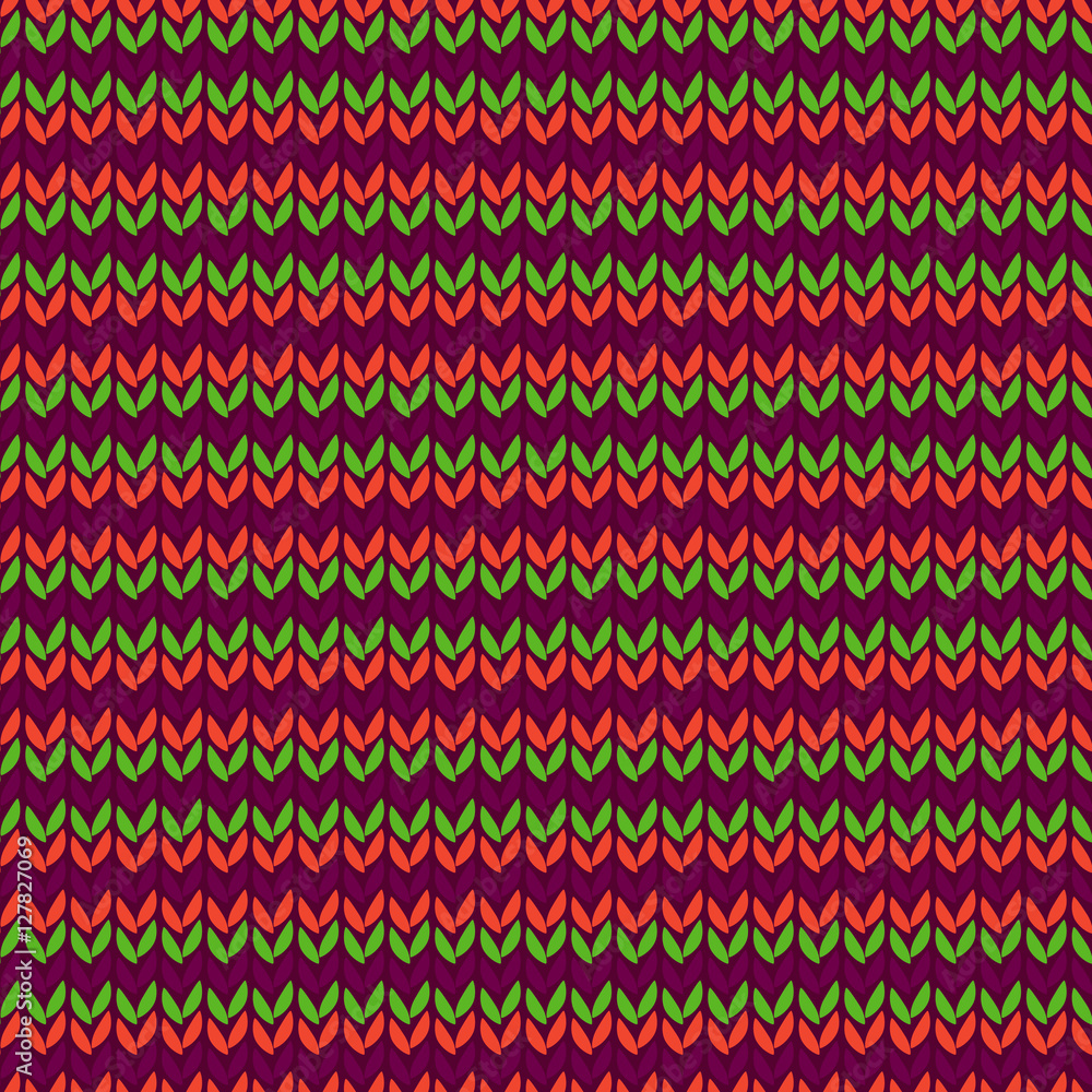Knitted seamless pattern. Vector background. Knitted seamless pattern. Vector background.