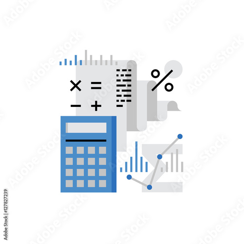 Accounting Monoflat Icon.
