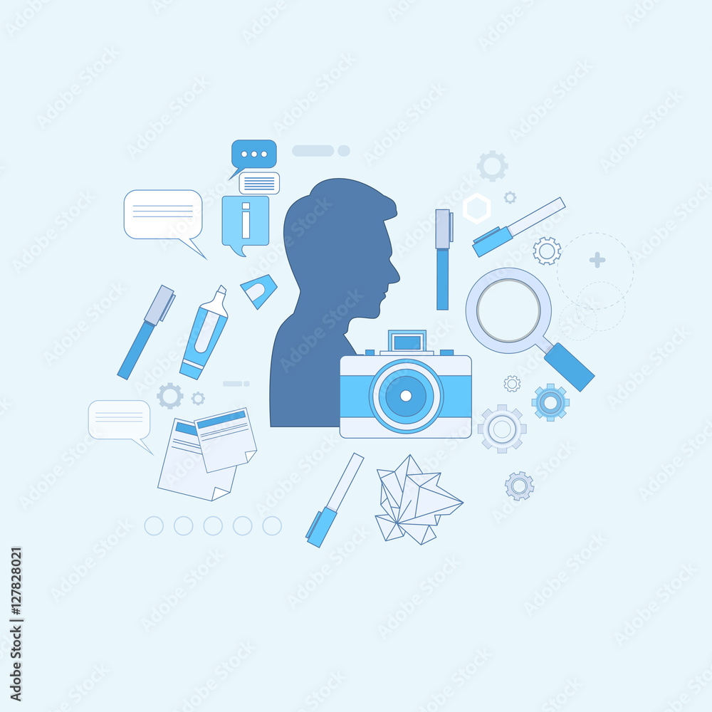 Design Idea Graphic Designer Drawing Icon Web Banner Vector Illustration Design Idea Graphic Designer Drawing Icon Web Banner Vector Illustration