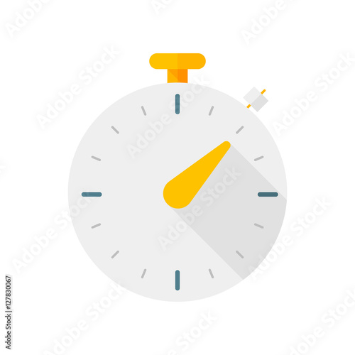 Stopwatch. Vector icon.