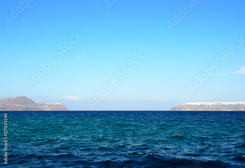 A view of an ocean, taken from Aegean sea © kevinlert