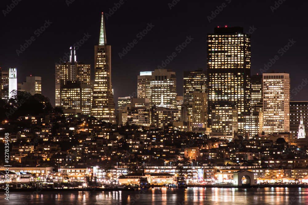 Obraz premium San Francisco skyline