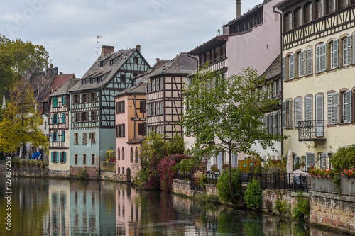 Strasbourg, part of nice house in Petite France area.