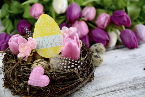 Grußkarte - Happy Easter - ...