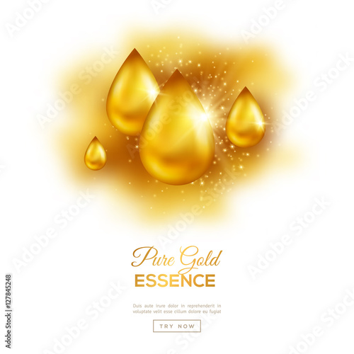 Golden Oil Drops