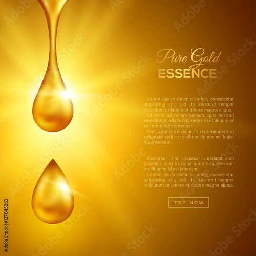 Golden Oil Drops, Collagen Essence