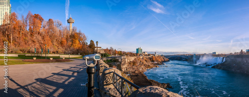 View of Niagara Fall and surrounding area 