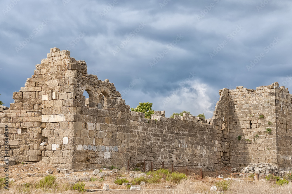 Side Ancient City Walls