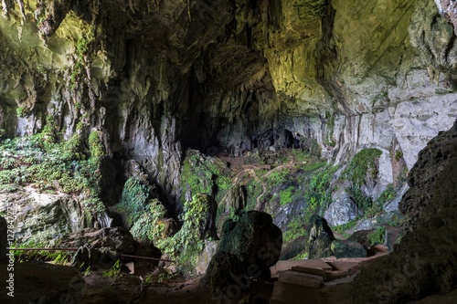 Very large cave in Borneo