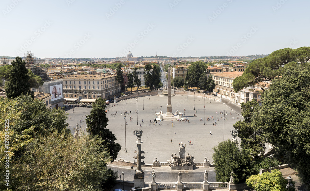 Piaza del Popolo, Rome Italy