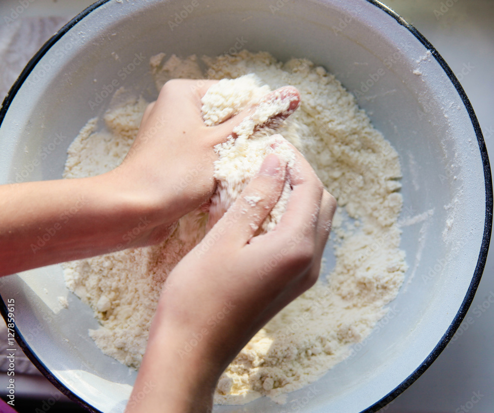Homemade baking, kitchen scene Homemade baking, kitchen scene