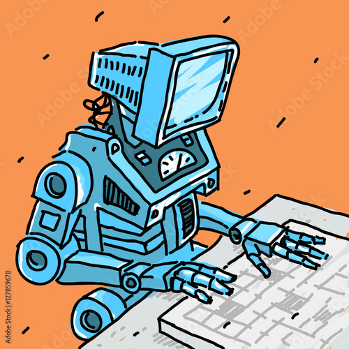 Robot Vector illustration