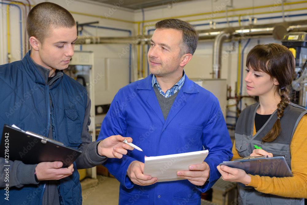 teachers and students checking machinery procedure teachers and students checking machinery procedure