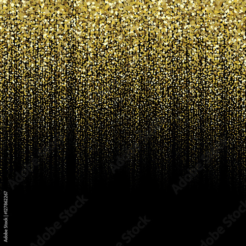 golden particle background