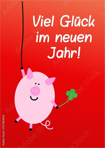 Viel Glück im neuen Jahr 