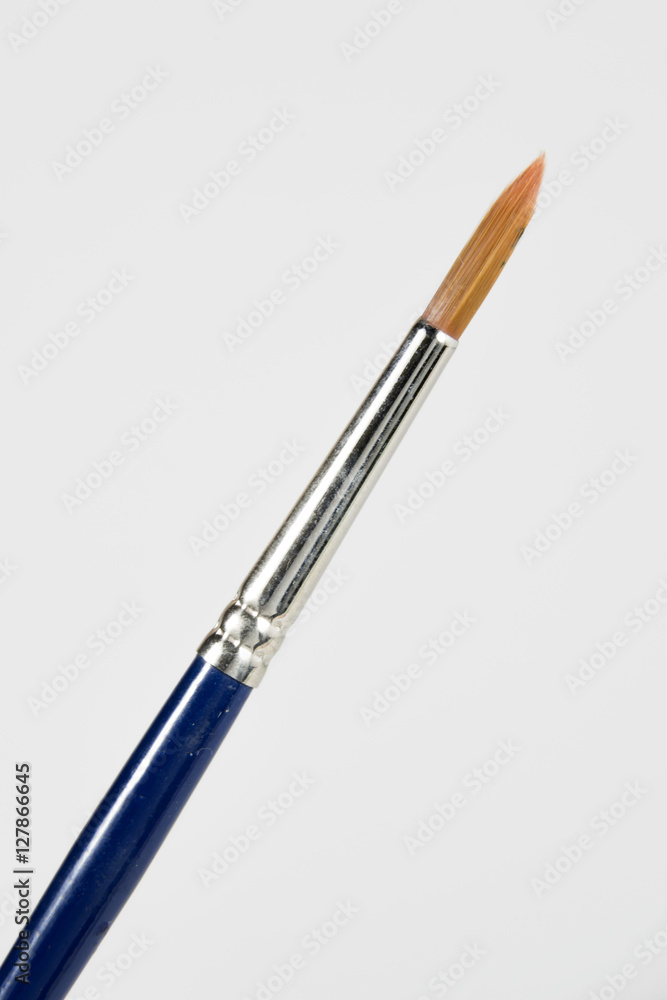 Paintbrush Tip On A White Background Prepare To Paint Paintbrush Tip On A White Background Prepare To Paint