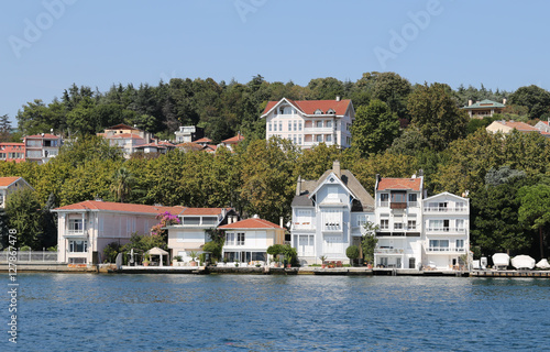Photography Buildings in Istanbul City, Turkey