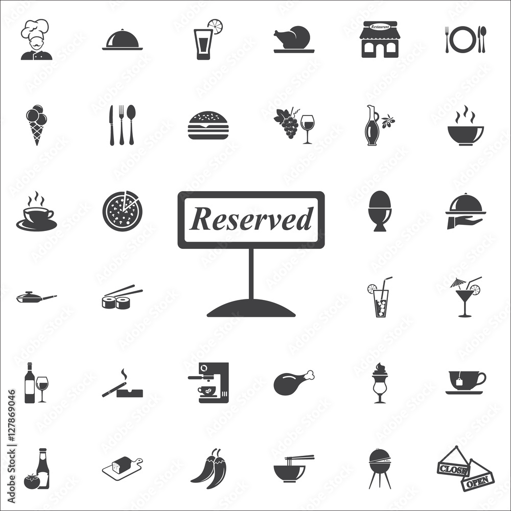 reserved icon